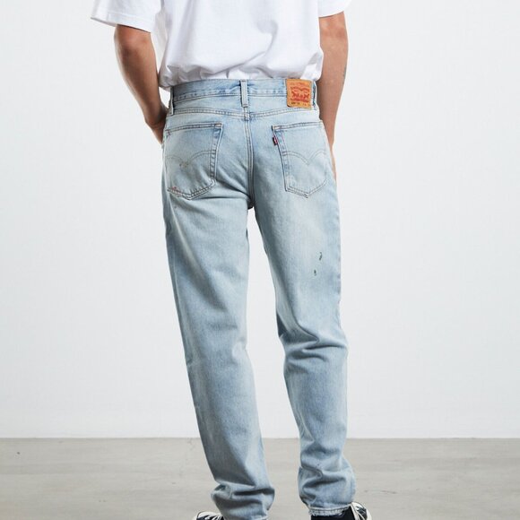 Levis 550 '92 Relaxed Taper Fit Men's Jeans - Light Wash - Picture 5 of 5